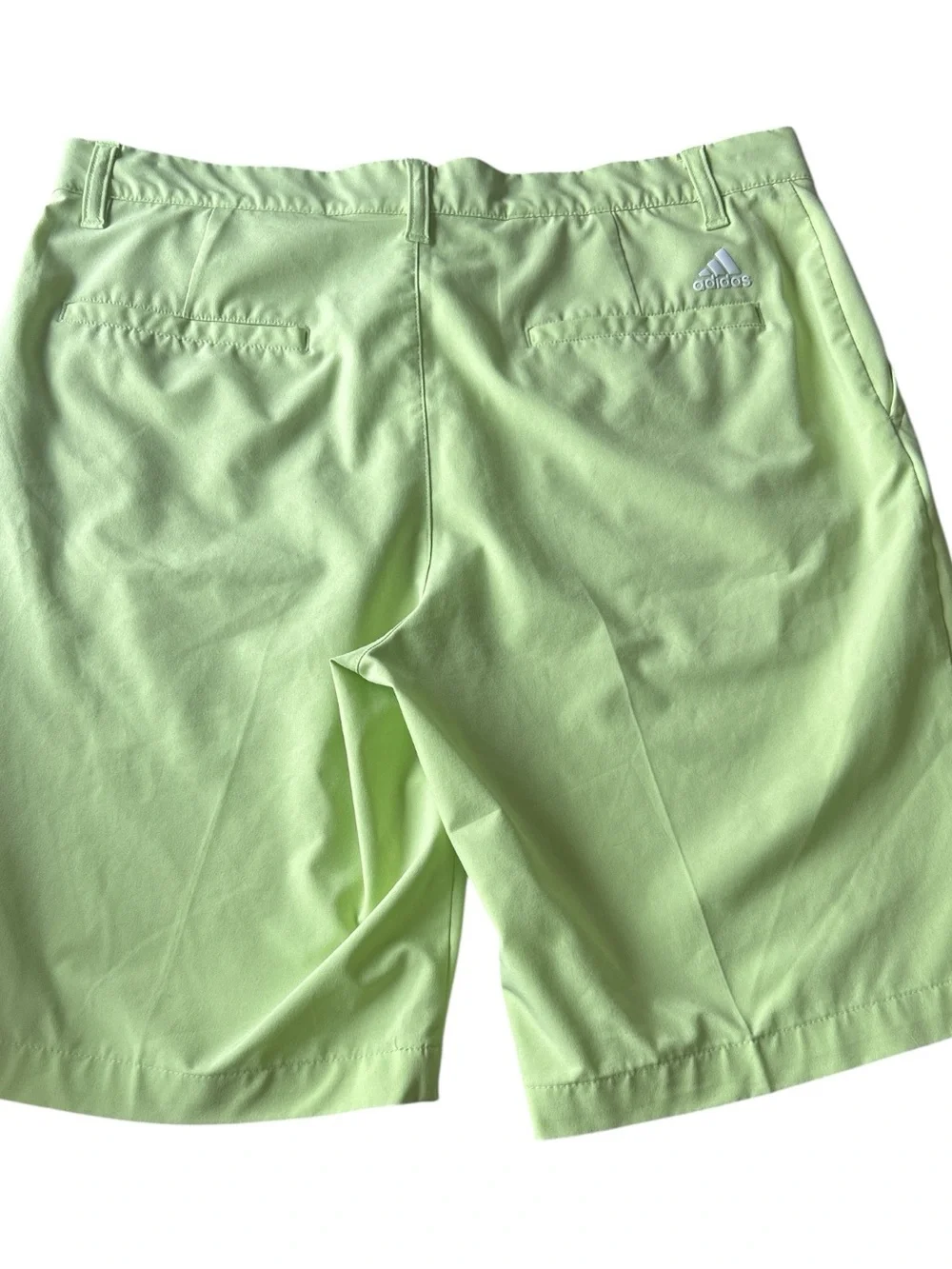 Adidas Men Lime Green Casual Shorts Size Large
